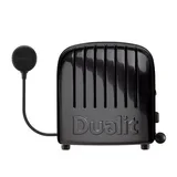 Dualit 27035 Classic Ekmek Kızartma Makinesi, 2 Hazneli, El Yapımı, Siyah - Görsel 3