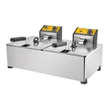 Remta R102 Fritöz, Çift Hazneli, 8+8 L, Elektrikli - Görsel 2