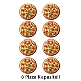 Empero EMP.4.4 25 cm x 8 Pizza Kapasiteli Çift Katlı Pizza Fırını, Elektrikli - Görsel 2