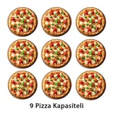 Empero EMP.9G 30 cm x 9 Pizza Kapasiteli Pizza Fırını, Doğalgazlı - Görsel 2