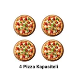 Empero EMP.4 25 cm x 4 Pizza Kapasiteli Pizza Fırını, Elektrikli - Görsel 2