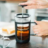 Hario CPU-4-B Cafe Press U French Press, 600 ml, Siyah - Görsel 2