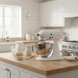 KitchenAid 5K45SS Classic Stand Mikser, 4.3 L, Beyaz - Görsel 2