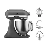 KitchenAid 5KSM156HBEGR Artisan Stand Mikser, 4.8 L, Gri - Görsel 3