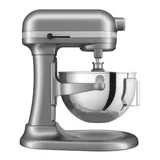 KitchenAid 5KSM55SXX Ağır Hizmet Tipi Kaldırılabilir Kaseli Stand Mikser, 5.2 L, Gümüş - Görsel 2