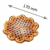 Omake WFL12.E12 Zamanlayıcılı Kalp Tekli Waffle Makinesi, Elektrikli - Görsel 2