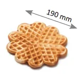 Omake WFL21.E22 Z5F 1301 Zamanlayıcılı Küçük Çiçek Çiftli Waffle Makinesi, Elektrikli - Görsel 2