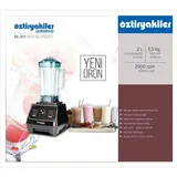 Öztiryakiler Gurmeaid BL-811 Bar Blender, 2 L, 1500 W, Siyah - Görsel 3