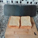 Remta P900 Döküm Kareli Desen Tost Ütüsü, 105x200x80 mm - Görsel 3