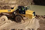 Caterpillar 745 Belden Kırmalı Kamyon (Articulated Truck) - Görsel 3