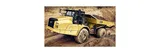 Caterpillar 745 Belden Kırmalı Kamyon (Articulated Truck) - Görsel 4