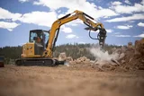 Caterpillar 305 CR Ekskavatör - Görsel 3