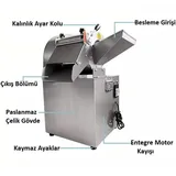 Dalle Elektrikli Çok Fonksiyonlu Meyve Sebze Dilimleme Makinası - Görsel 2