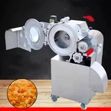Dalle JQ-100 Endüstriyel Elektrikli Multi Fonksiyonlu Meyve Sebze Dilimleme Makinası 600 Kg/Saat - Görsel 2
