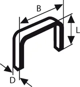 Bosch - Zımba Teli Tip 53 11,4*0,74*18 mm - Görsel 2
