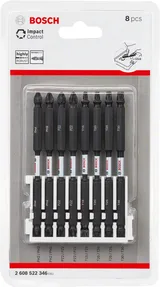 Bosch - Impact Control Serisi Çift Taraflı Vidalama Ucu 8'li Set *110mm - Görsel 2