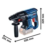 Bosch Gbh 180+GSR 180+2X18V 4.0+Gal+Bag 0615990M31 - Görsel 5