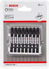 Bosch - Impact Control Serisi Çift Taraflı Vidalama Ucu 8'li PZ2 *65mm - Görsel 2
