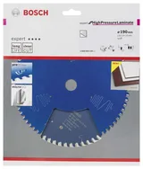 Bosch - Expert Serisi Yüksek Basınçlı Lamine Panel ve Trespa için Daire Testere Bıçağı 190*20 mm 56 Diş - Görsel 2