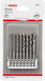 Bosch - HEX-9 Ceramic Altıgen Şaftlı Matkap Ucu 8'li Set - Click - Görsel 2