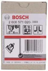 Bosch - 3-16 mm - B-16 Anahtarlı Mandren - Görsel 2