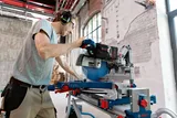 Bosch Professional GCM 18V-305 GDC (Solo) Akülü Gönye Kesme Makinesi - Görsel 3