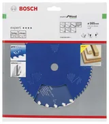 Bosch - Expert Serisi Ahşap için Daire Testere Bıçağı 165*30 mm 24 Diş - Görsel 2