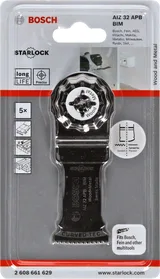 Bosch - Starlock - AIZ 32 APB - BIM Ahşap ve Metal İçin Daldırmalı Testere Bıçağı 5'li - Görsel 2