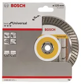 Bosch - Best Serisi Genel Yapı Malzemeleri İçin Turbo Segmanlı Elmas Kesme Diski 125 mm - Görsel 2