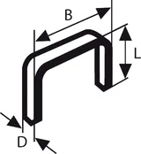Bosch - Zımba Teli Tip 53 11,4*0,74*12 mm - Görsel 2