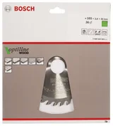 Bosch - Optiline Serisi Ahşap için Daire Testere Bıçağı 160*30/20 mm 36 Diş - Görsel 2