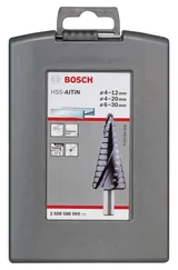 Bosch - HSS-AlTiN 3'lü Pro-box 4-12,4-20,6-30 mm - Görsel 3