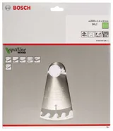 Bosch - Optiline Serisi Ahşap için Daire Testere Bıçağı 230*30 mm 36 Diş - Görsel 2