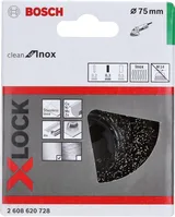 Bosch - X-LOCK - Clean Serisi Inox İçin Saçaklı Tel Fırça 75*0,3 mm - Görsel 2