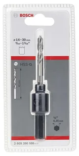 Bosch - Altıgen Şaftlı 14-30 mm Pançlar İçin Adaptör, Anahtar Ağzı 1/4'' (6,35mm) - Görsel 2