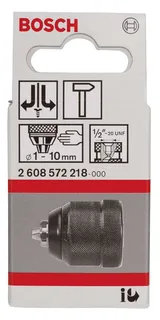 Bosch - 1-10 mm - 1/2''-20 Anahtarsız Mandren - Görsel 2