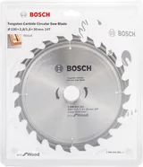 Bosch - Optiline Eco Serisi Ahşap için Daire Testere Bıçağı 230*30 24 Diş - Görsel 2