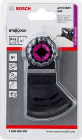 Bosch - Starlock - AYZ 53 BPB - BIM Çoklu Malzeme İçin Daldırmalı ve Yana Kesim Testere Bıçağı 5'li - Görsel 2