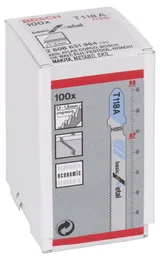 Bosch - Ekonomik Seri Metal İçin T 118 A Dekupaj Testeresi Bıçağı - 100'Lü Paket - Görsel 2