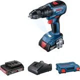 Bosch Professional GSB 18V-50 Akülü Darbeli Vidalama Makinesi (2x2.0Ah; L-Case) - Görsel 4