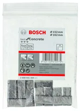 Bosch - Best Serisi Elmas Sulu Karot Uç Segmanı 152-162 mm İçin 12 Parça - Görsel 2