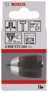 Bosch - 1,5-13 mm - 1/2''-20 Anahtarsız Mandren - Görsel 2