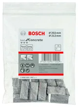 Bosch - Best Serisi Elmas Sulu Karot Uç Segman 202-212 mm İçin 14 Parça - Görsel 2