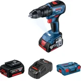 Bosch Professional GSB 18V-50 Akülü Darbeli Vidalama Makinesi (2x5.0Ah; L-Boxx) - Görsel 2