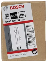 Bosch - SDS-Plus Şaftlı Yassı Keski 250*20 mm 10'lu - Görsel 2