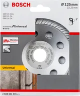 Bosch - Standart Seri Universal Turbo Elmas Çanak Disk 125 mm - Görsel 2