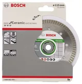 Bosch - Best Serisi Seramik İçin, Extra Temiz Kesim Turbo Segman  Elmas Kesme Diski 115 mm - Görsel 2