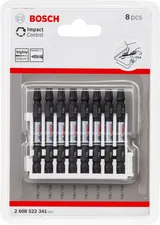 Bosch - Impact Control Serisi Çift Taraflı Vidalama Ucu 8'li T30 *65mm - Görsel 2