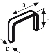 Bosch - Zımba Teli Tip 53 11,4*0,74*14 mm - Görsel 2