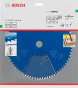 Bosch - Expert Serisi Ahşap için Daire Testere Bıçağı 260*30 mm 80 Diş - Görsel 2